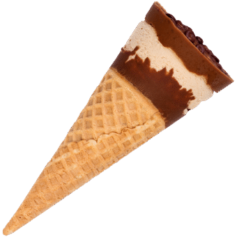Waffle ice cream